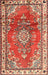 Traditional Sandy Brown Medallion Rug, tr1270