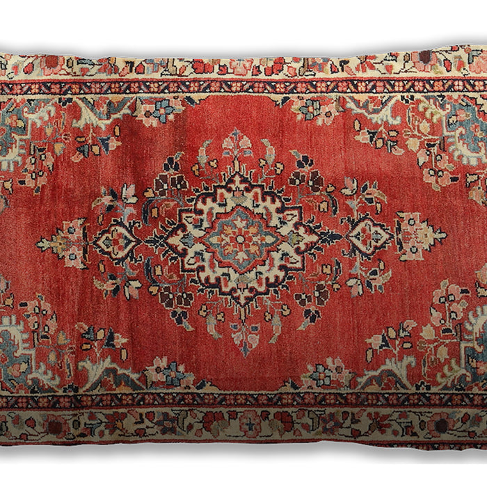 Traditional Classic Rectangular Sandy Brown Lumbar Throw Pillow, 13 inch by 19 inch, lbtr1270