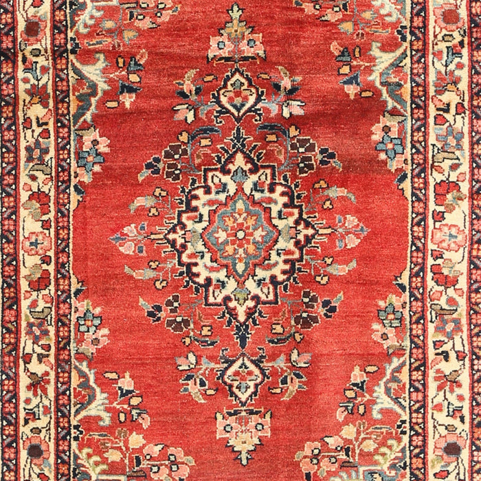 Machine Washable Traditional Sandy Brown Rug, wshtr1270