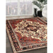 Traditional Sand Brown Persian Rug in Family Room, tr1274