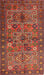 Traditional Rust Pink Persian Rug, tr1275