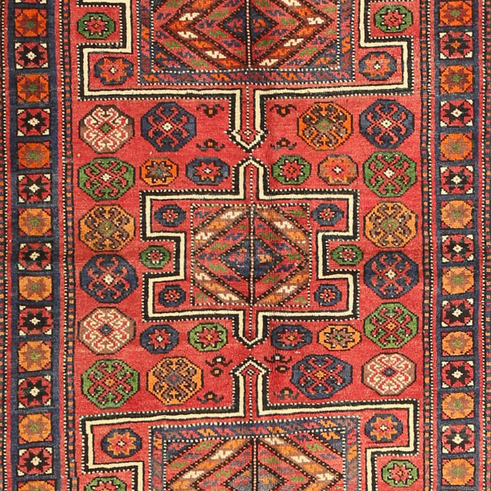 Traditional Rust Pink Persian Rug, tr1275