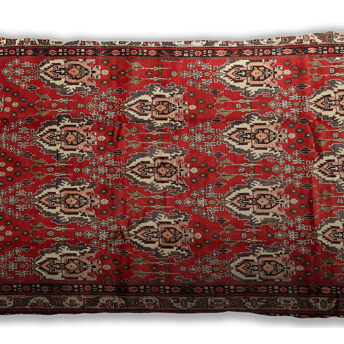 Traditional Classic Rectangular Orange Salmon Pink Lumbar Throw Pillow, 13 inch by 19 inch, lbtr1278