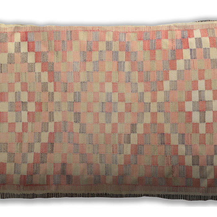 Traditional Classic Rectangular Brown Gold Lumbar Throw Pillow, 13 inch by 19 inch, lbtr1280