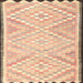 Square Traditional Brown Gold Southwestern Rug, tr1280