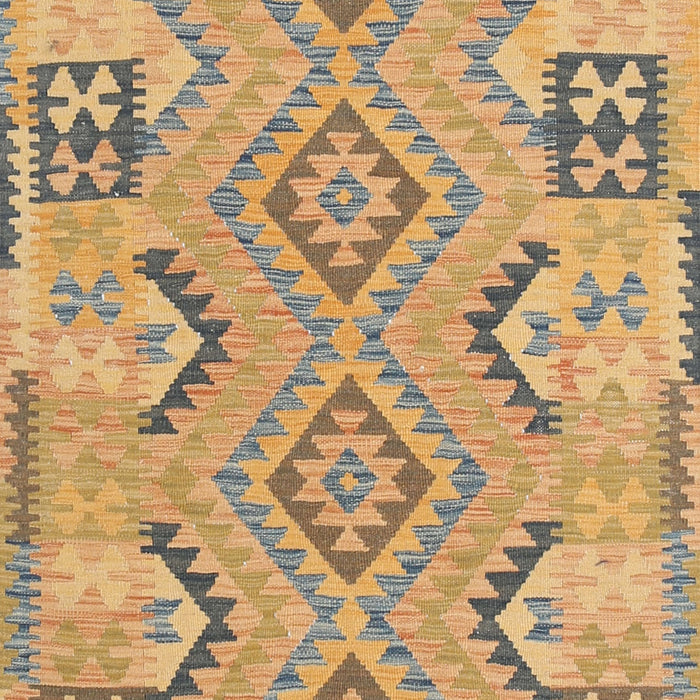 Traditional Dark Gold Brown Persian Rug, tr1281