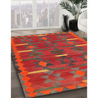 Traditional Red Southwestern Rug, tr1282