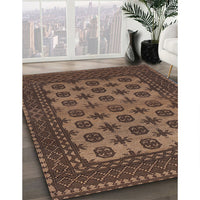 Traditional Bakers Brown Southwestern Rug, tr1284