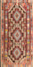 Traditional Light Copper Gold Southwestern Rug, tr1285