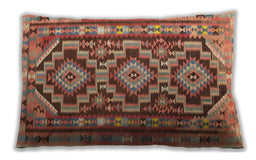 Traditional Classic Rectangular Light Copper Gold Lumbar Throw Pillow, 13 inch by 19 inch, lbtr1285