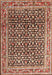 Traditional Saffron Red Persian Rug, tr1286