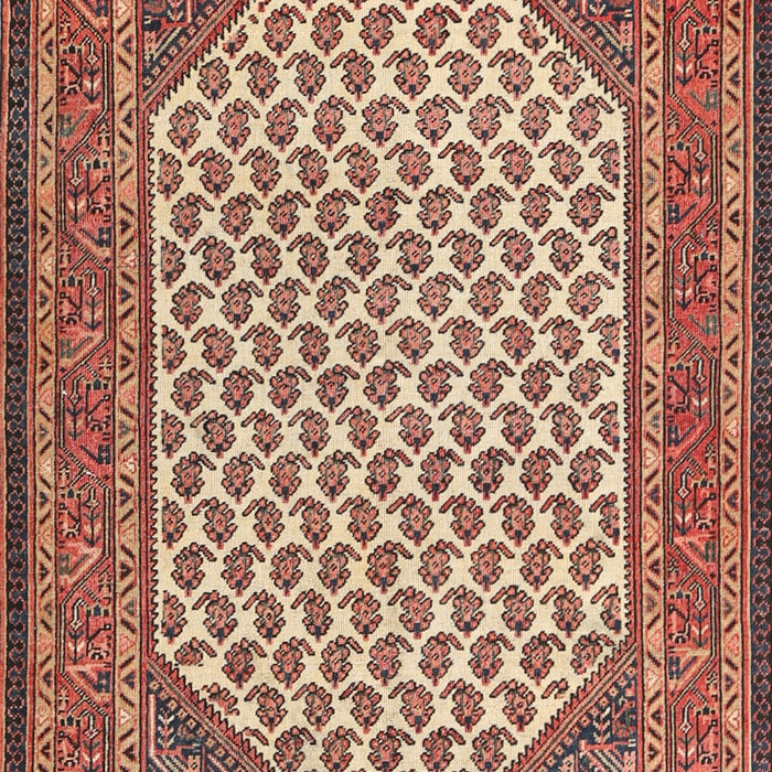 Traditional Sandy Brown Persian Rug, tr1290