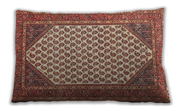 Traditional Classic Rectangular Sandy Brown Lumbar Throw Pillow, 13 inch by 19 inch, lbtr1290