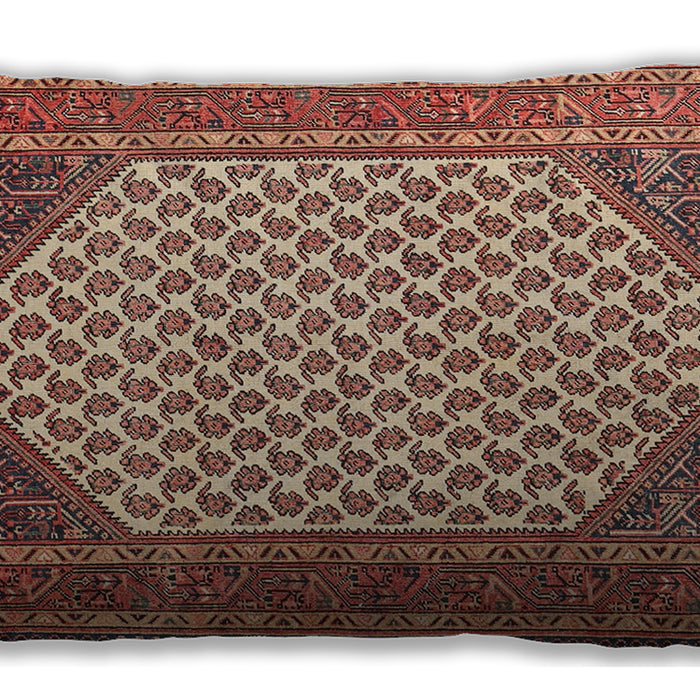 Traditional Classic Rectangular Sandy Brown Lumbar Throw Pillow, 13 inch by 19 inch, lbtr1290