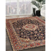 Machine Washable Traditional Light Copper Gold Rug in a Family Room, wshtr1292