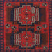 Square Traditional Red Persian Rug, tr1293