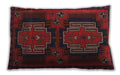 Traditional Classic Rectangular Red Lumbar Throw Pillow, 13 inch by 19 inch, lbtr1293