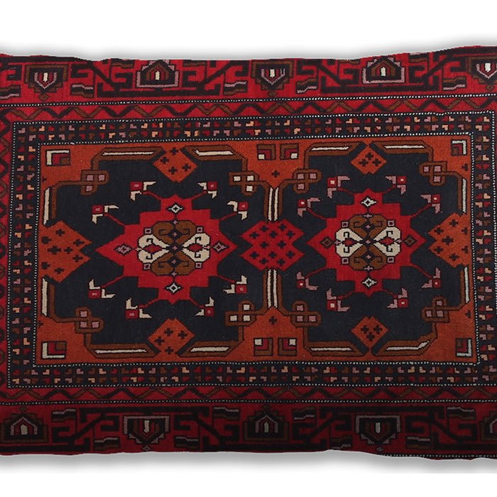 Traditional Classic Rectangular Dark Brown Lumbar Throw Pillow, 13 inch by 19 inch, lbtr1295