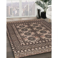 Traditional Bakers Brown Southwestern Rug, tr1296