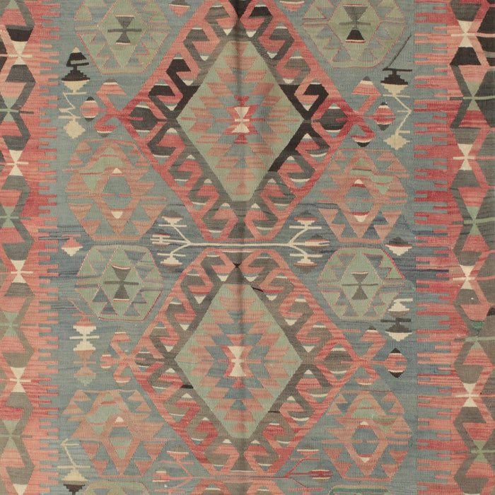 Traditional Rust Pink Persian Rug, tr1297