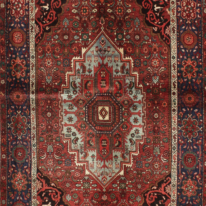 Machine Washable Traditional Sienna Brown Rug, wshtr129