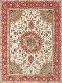 Machine Washable Traditional Brown Rug, wshtr12