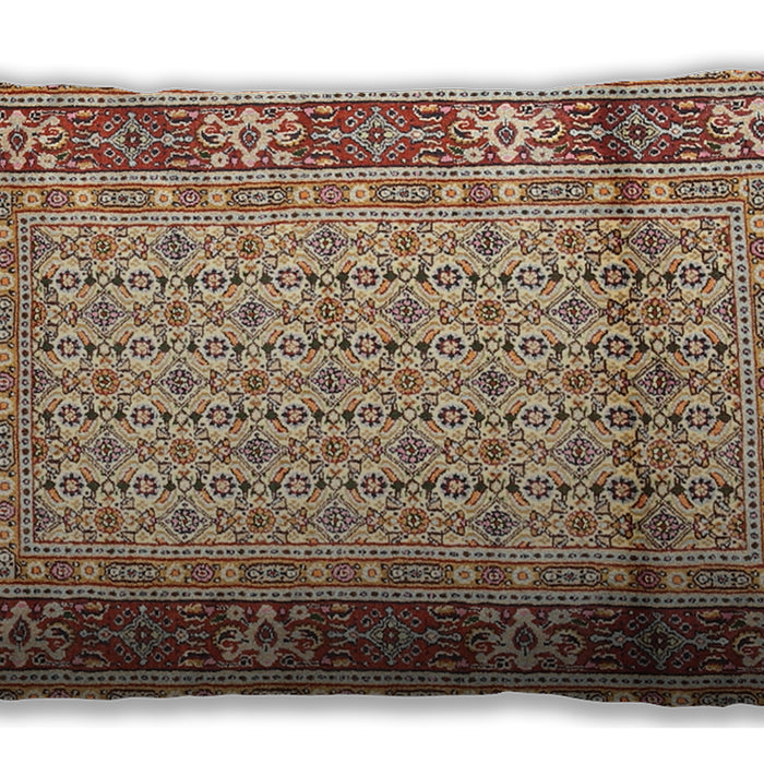 Traditional Classic Rectangular Brown Lumbar Throw Pillow, 13 inch by 19 inch, lbtr1301