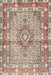 Traditional Sienna Brown Medallion Rug, tr1307