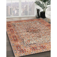 Traditional Chestnut Red Persian Rug, tr1308