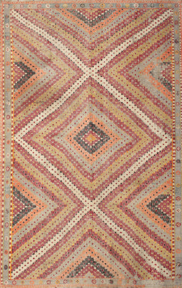 Machine Washable Traditional Orange Rug, wshtr1310
