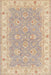 Machine Washable Traditional Brown Rug, wshtr1315