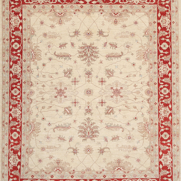 Traditional Deep Peach Orange Oriental Rug, tr1316