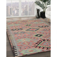 Traditional Rust Pink Persian Rug, tr1318