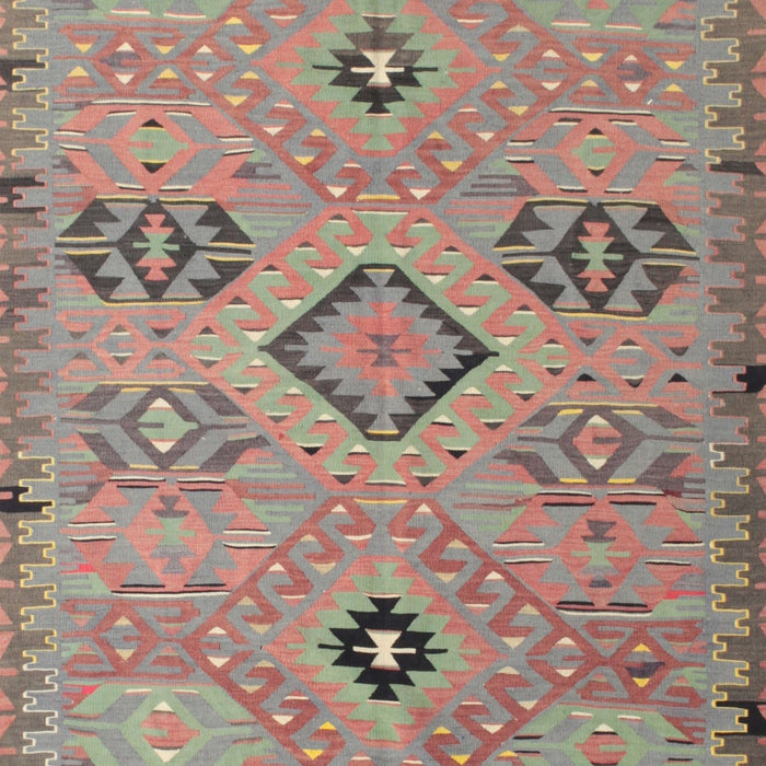 Traditional Rust Pink Persian Rug, tr1318