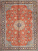 Traditional Camel Brown Persian Rug, tr1326