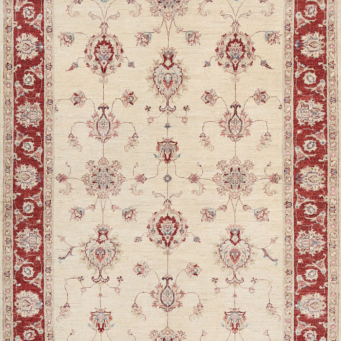 Machine Washable Traditional Deep Peach Orange Rug, wshtr1327