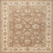 Square Traditional Brown Persian Rug, tr1328