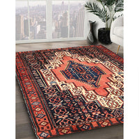 Traditional Rust Pink Persian Rug, tr1331