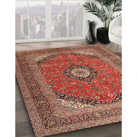 Traditional Red Medallion Rug, tr1333