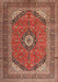 Traditional Red Medallion Rug, tr1333