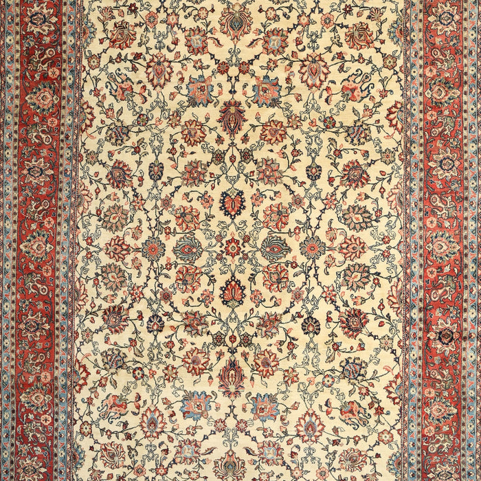 Traditional Chestnut Brown Persian Rug, tr1334