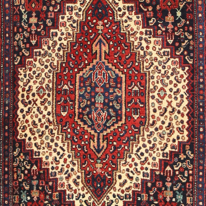Traditional Saffron Red Persian Rug, tr1336