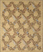 Machine Washable Traditional Light Brown Rug, wshtr1338