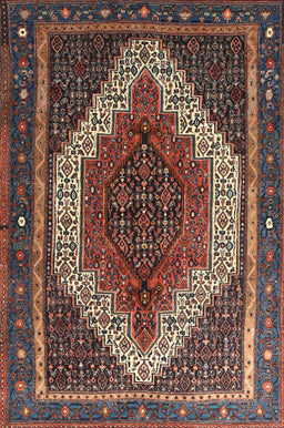 Machine Washable Traditional Dark Almond Brown Rug, wshtr1340
