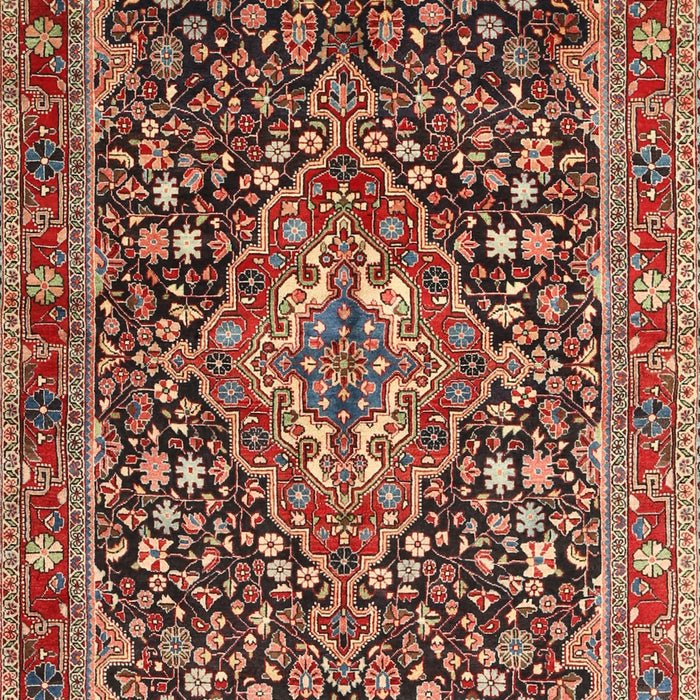 Traditional Saffron Red Persian Rug, tr1344