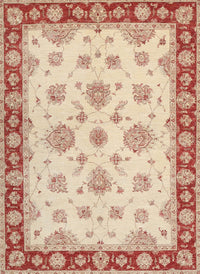 Machine Washable Traditional Orange Rug, wshtr1345