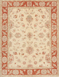 Machine Washable Traditional Brown Gold Rug, wshtr1351