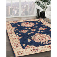 Traditional Plum Purple Persian Rug, tr1355