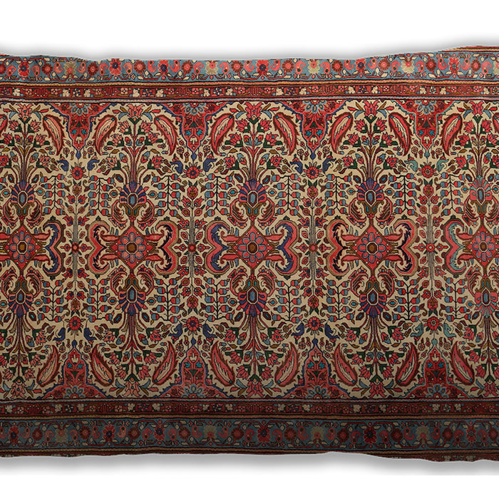 Traditional Classic Rectangular Tomato Red Lumbar Throw Pillow, 13 inch by 19 inch, lbtr1360