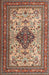 Traditional Saffron Red Persian Rug, tr1361